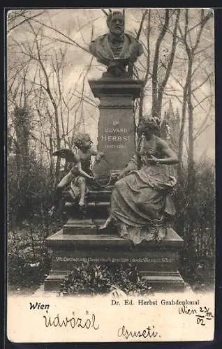 AK Wien, Grabdenkmal Dr. Ed. Herbst