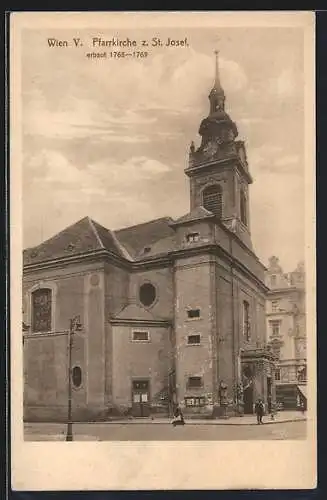 AK Wien V, Pfarrkirche z. St. Josef