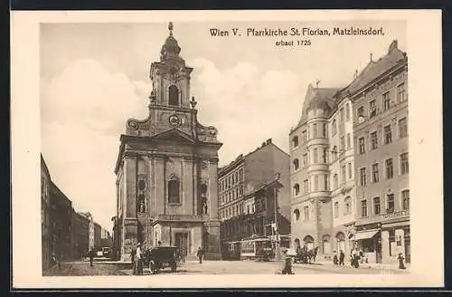 AK Wien V, Pfarrkirche St. Florian, Matzleinsdorf