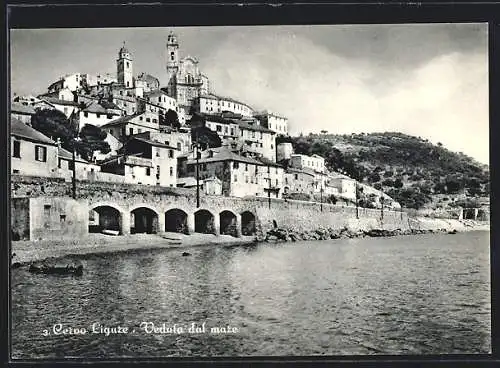 AK Cervo Ligure, Veduta dal mare