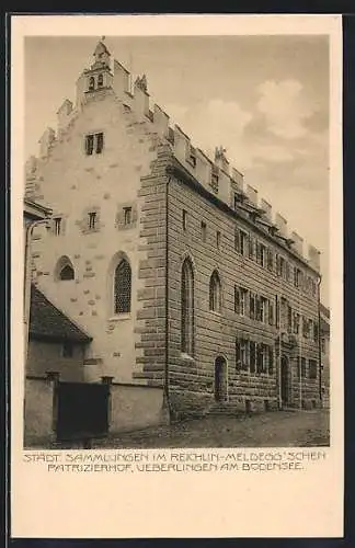 AK Überlingen / Bodensee, Städt. Sammlung im Reichlin-Meldegg`schen Patrizierhof