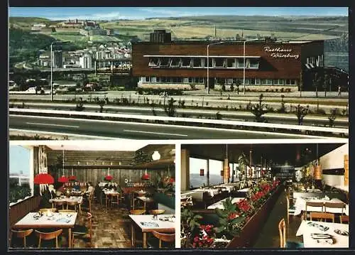 AK Würzburg, Bundesautobahn Raststätte Rasthaus Würzburg