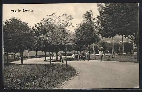 AK Sabang, Weg
