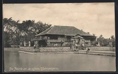 AK Tjakranegara, De Poerie en de vijver