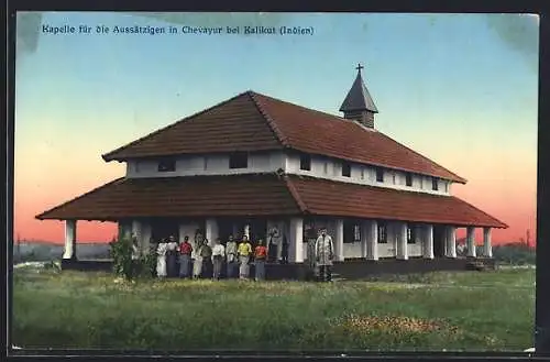 AK Chevayur bei Kalikut, Kapelle für die Aussätzigen
