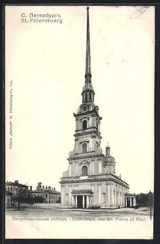 AK St.-Petersbourg, Cathédrale des Sts. Pierre et Paul