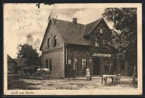 AK Resse / Hannover, Heidegasthof Löns