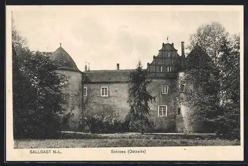 AK Sallgast /N.-L., Schloss Ostseite