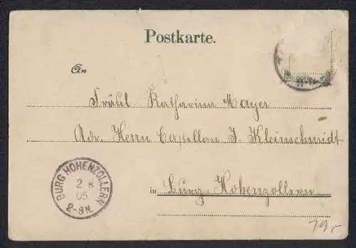 AK Wessingen, Schloss, Strassenpartie, Ortspartie