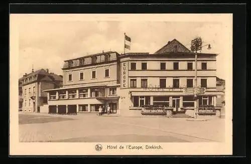 AK Diekirch, Hôtel de l`Europe, Prop. Ch. Ferber-Mostert