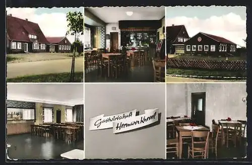 AK Niederlangen-Siedlung, Gasthaus Hermann Knevel