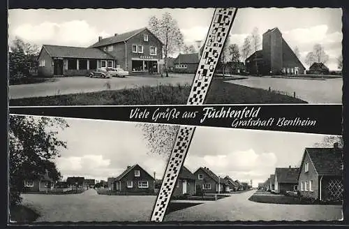 AK Füchtenfeld-Bentheim, Gaststätte Zur Füchtenklause, Ortspartien