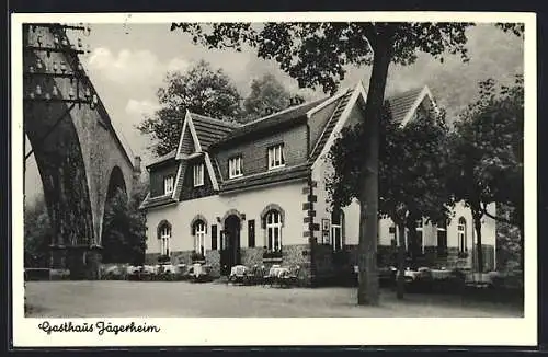 AK Burgbrohl /Brohltal, Gasthaus Jägerheim