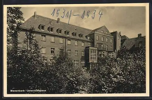 AK Hannover, Henriettenstift, Bienenkorb-Unterrichtshaus