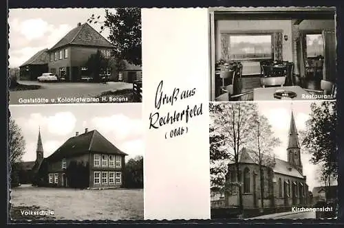 AK Rechterfeld /Oldb., Gaststätte u. Kolonialwaren H. Berens