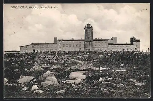 AK Brocken, Turm und Brockenhaus