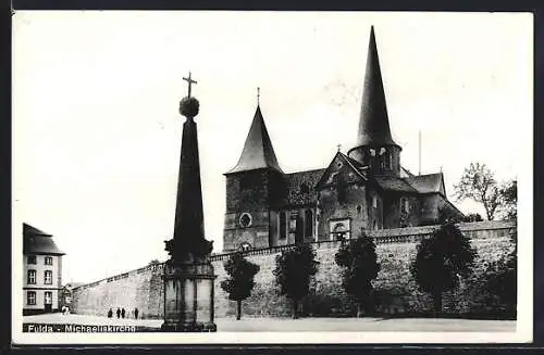 AK Fulda, Partie an der Michaeliskirche
