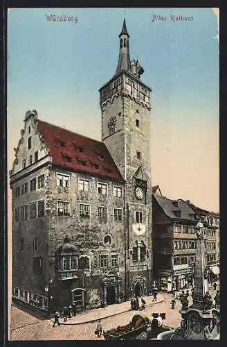 AK Würzburg, Altes Rathaus