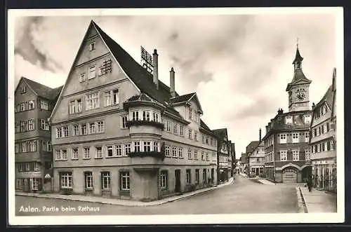 AK Aalen, Partie beim Rathaus