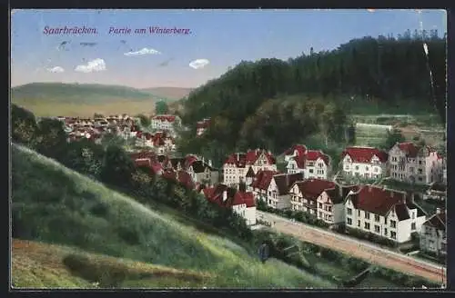 AK Saarbrücken, Partie am Winterberg