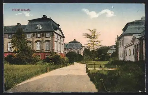 AK Kleinheubach, Wegpartie an den Villen