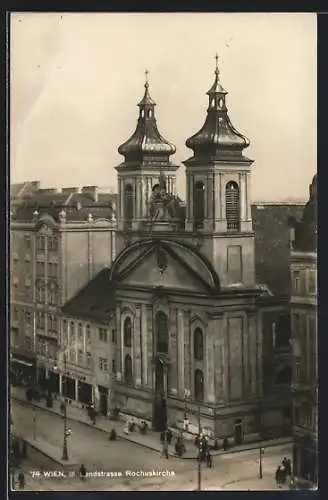 AK Wien, Rochuskirche an der Landstrasse