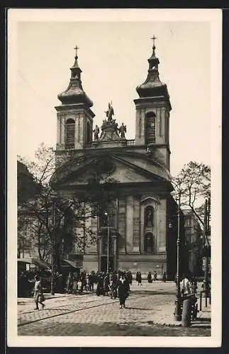 AK Wien, Partie an der Rochuskirche