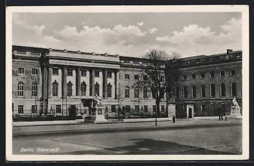 AK Berlin, Universität mit Strassenpartie