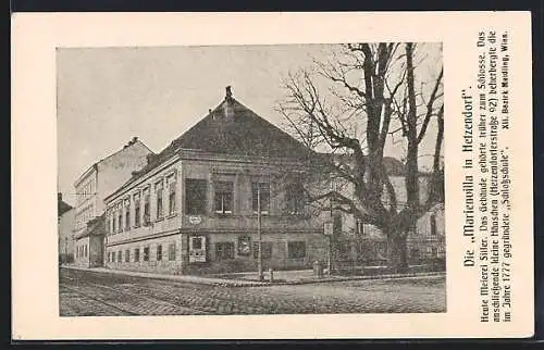 AK Wien, Marienvilla in Hetzendorf