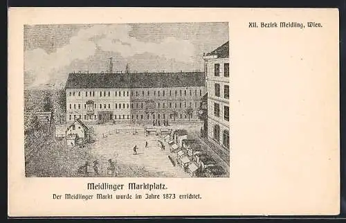 AK Wien-Meidling, Meidlinger Marktplatz