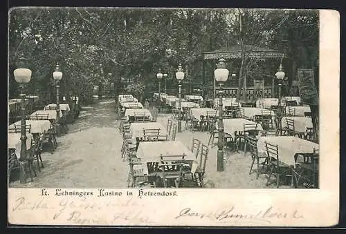 AK Wien, L. Lehningers Kasino in Hetzendorf