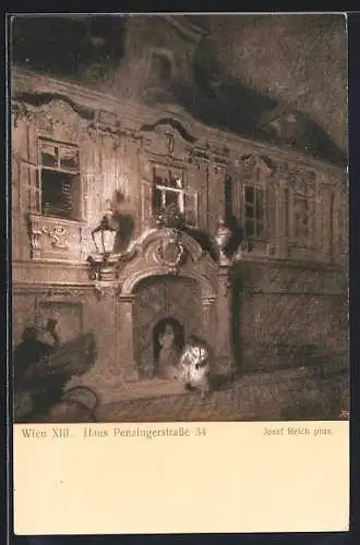 AK Wien, Haus in der Penzingerstrasse 34