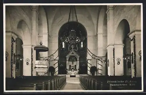 AK Wien, Baumgarten, Pfarrkirche St. Anna