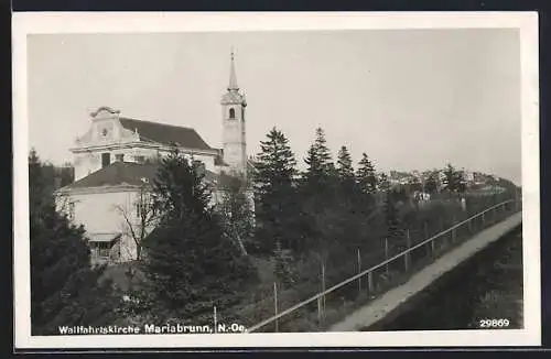 AK Wien, Wallfahrtskirche Mariabrunn