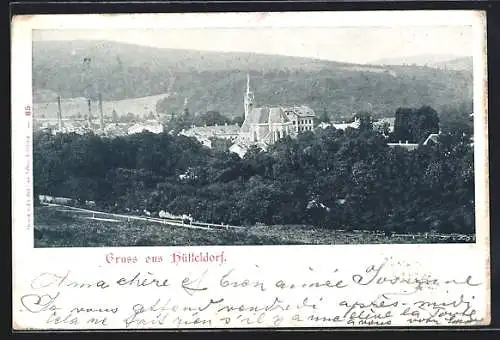 AK Wien-Hütteldorf, Ortspanorama