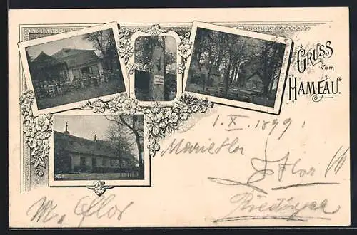 AK Hameau, versch. Ansichten