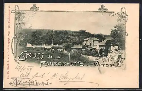 AK Wien, Rohrerhütte im Wienerwald