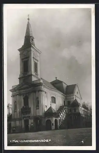 AK Wien-Hernals, Kalvarienbergkirche St. Bartholomäus