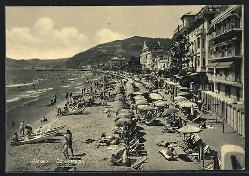 AK Alassio, La spiaggia