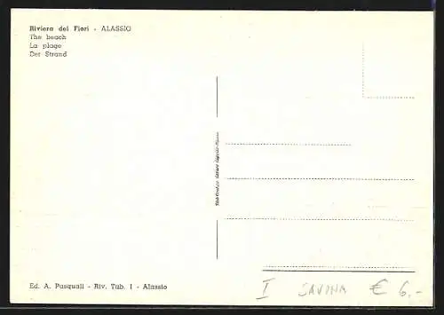 AK Alassio, La spiaggia