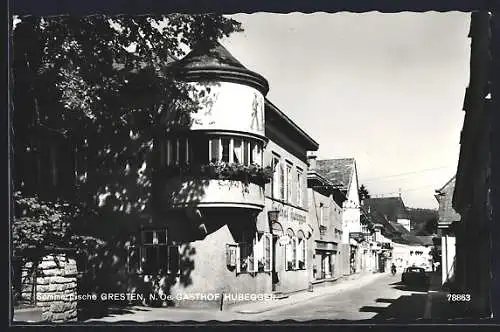 AK Gresten /N. Oe., Gasthof Hubegger