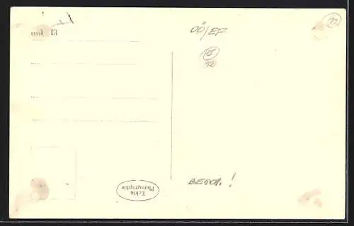 AK Hartkirchen, Ortspartie mit Kirche