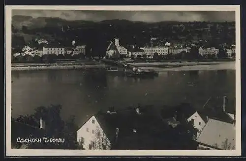 AK Aschach a. d. Donau, Ortsansicht