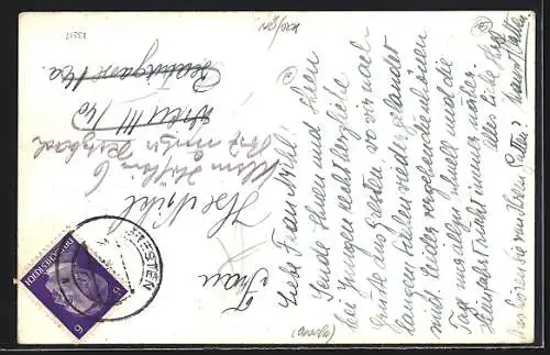 AK Gresten /N. Oe., Panorama mit Kirche