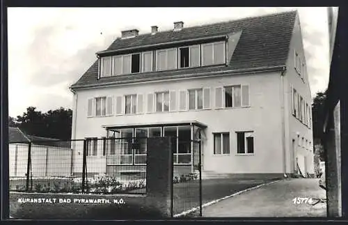 AK Bad Pyrawarth /N. Ö., Kuranstalt