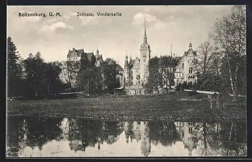 AK Boitzenburg /U.-M., Schloss, Vorderseite