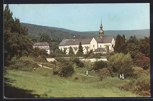 AK Eltville am Rhein, Staatl. Domänenkellerei Kloster Eberbach, Ansicht von Süden