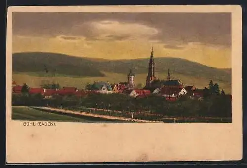 AK Bühl / Baden, Gesamtansicht