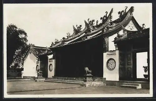 Foto-AK Bandoeng, Chinese Temple
