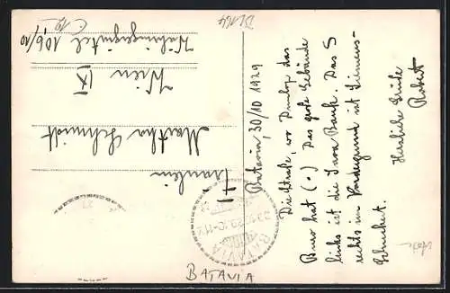 Foto-AK Batavia, Panorama